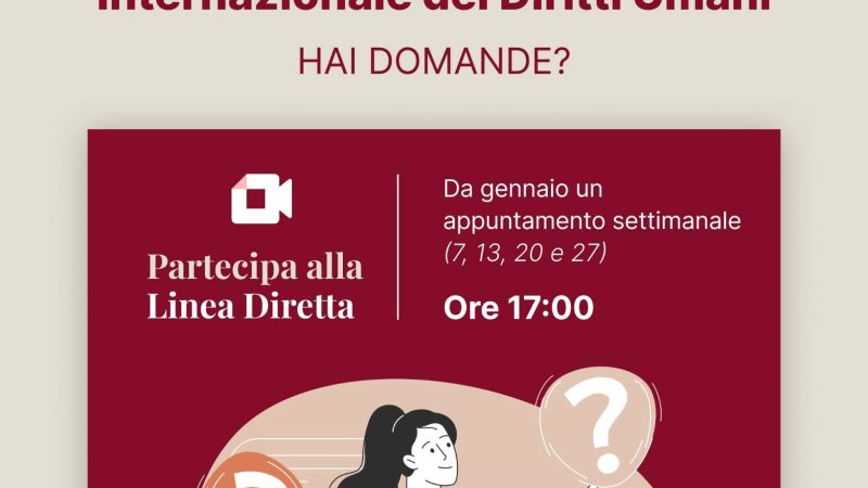 Linea Diretta con lo Staff del Master: due appuntamenti per chiarire ogni dubbio | Martedì 20 e 27 gennaio | dalle h 17:00