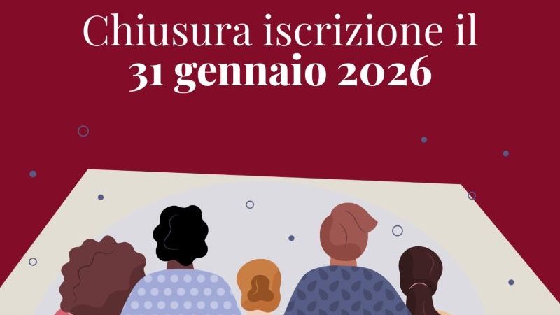 Ultimi giorni per iscriversi alla nuova edizione del Master: c’è tempo fino al 31 gennaio