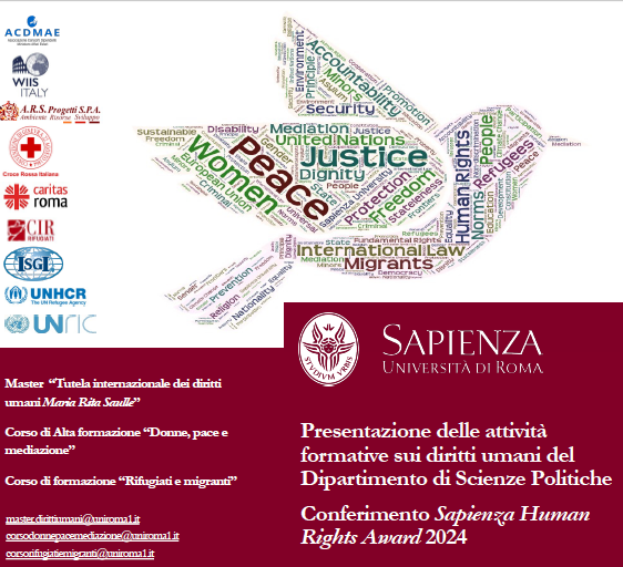 Presentazione delle iniziative in materia di diritti umani del Dipartimento di Scienze politiche 2024